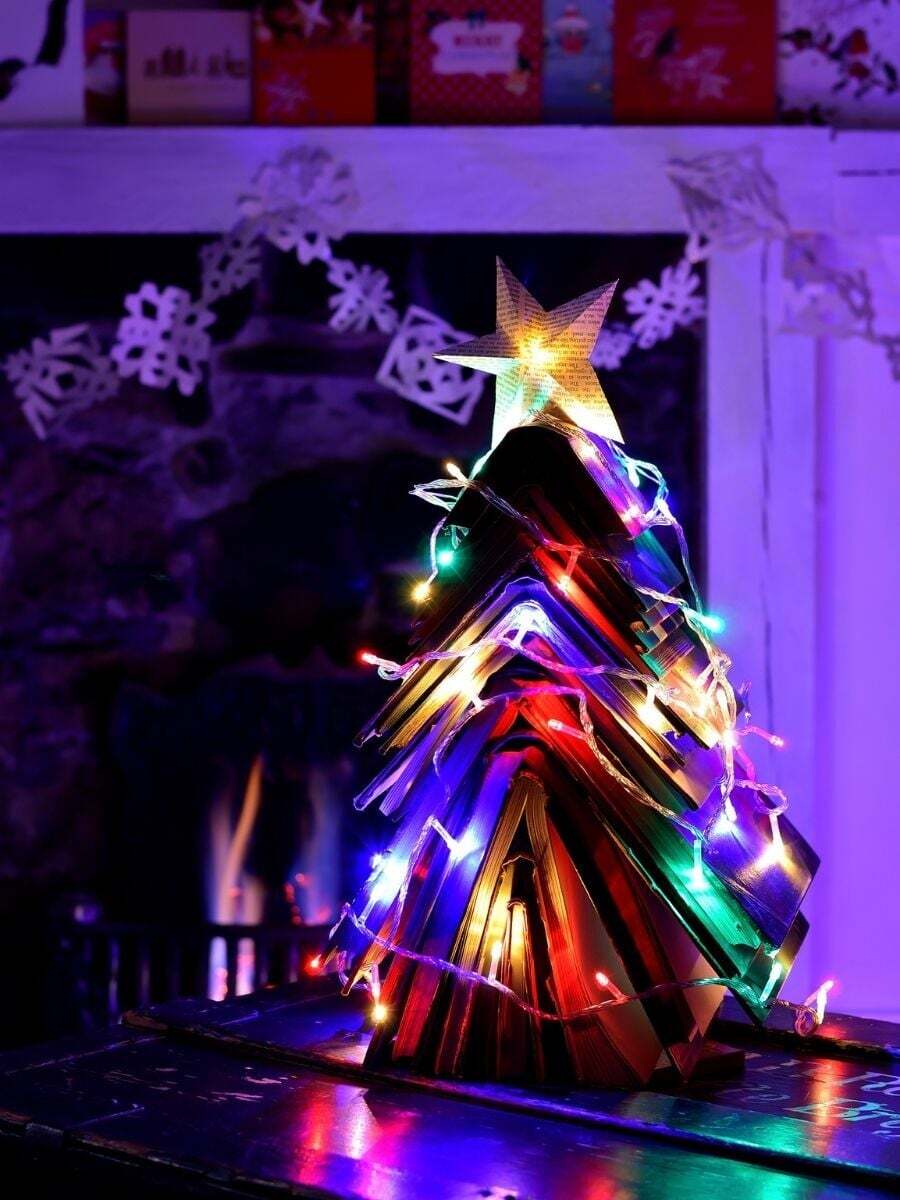 Christmas Book tree