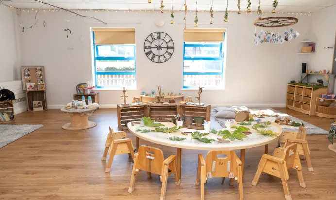 Indoor activity area at Kiddi Caru Day Nursery Preschool Wellingborough