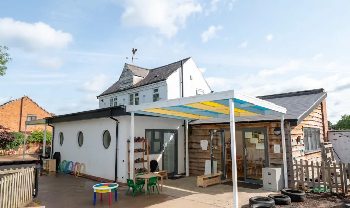 Outside view of The Laurels Day Nursery Preschool Queniborough