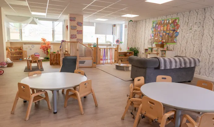 Inside the nursery at Kiddi Caru Day Nursery Preschool Fareham
