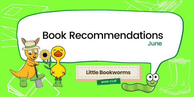 Little Bookworms: June Book Recommendations