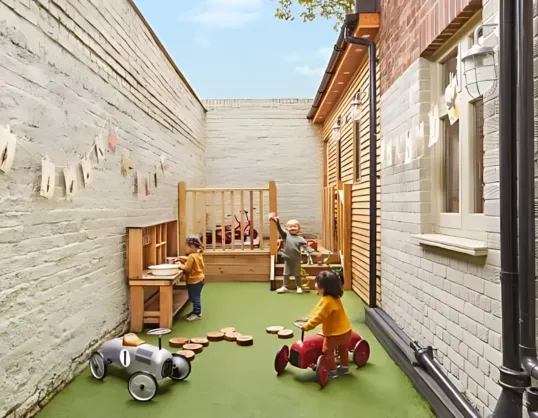 Courtyard at Kensington Day Nursery