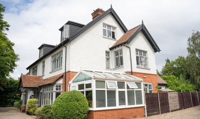 Outside at The Daydream Nursery Preschool Woking