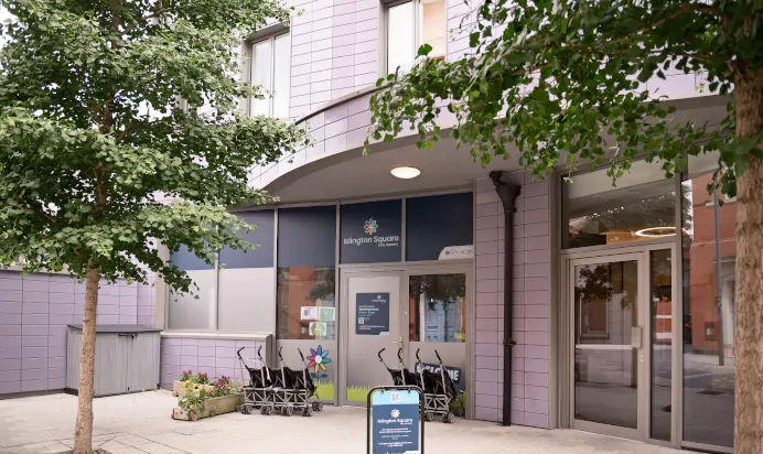 Outside view at The Islington Square Day Nursery Preschool London