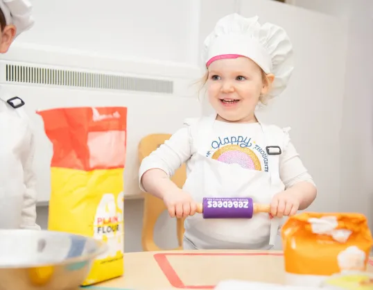 Cooking classes at Elan Day Nursery in Haywards Heath