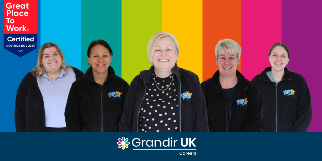 Grandir UK certified A Great Place To Work