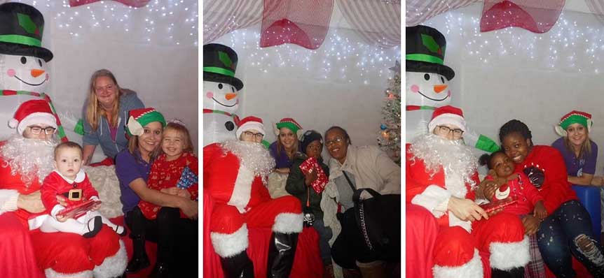 Kiddi Caru Bedford Meet Santa