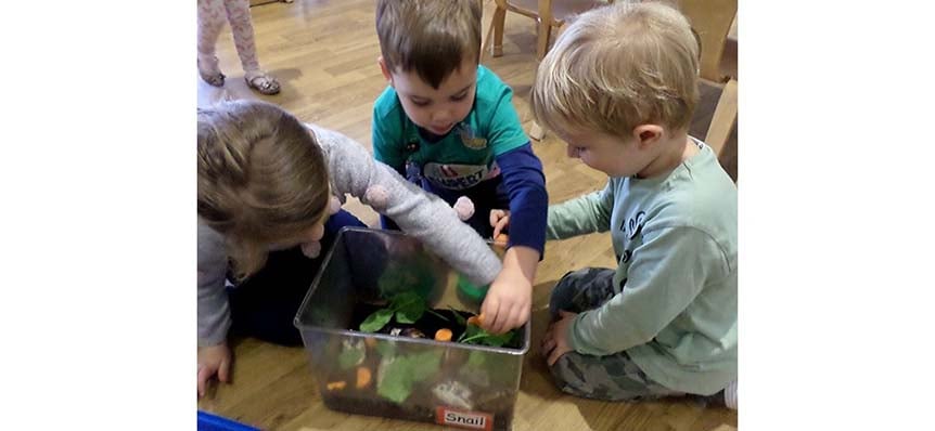 Kiddi Caru Taunton Snail Friends