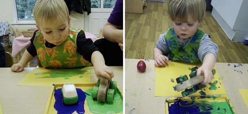 Kiddi Caru Writtle Pattern Painting