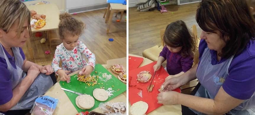Kiddi Caru Writtle Pizza Making