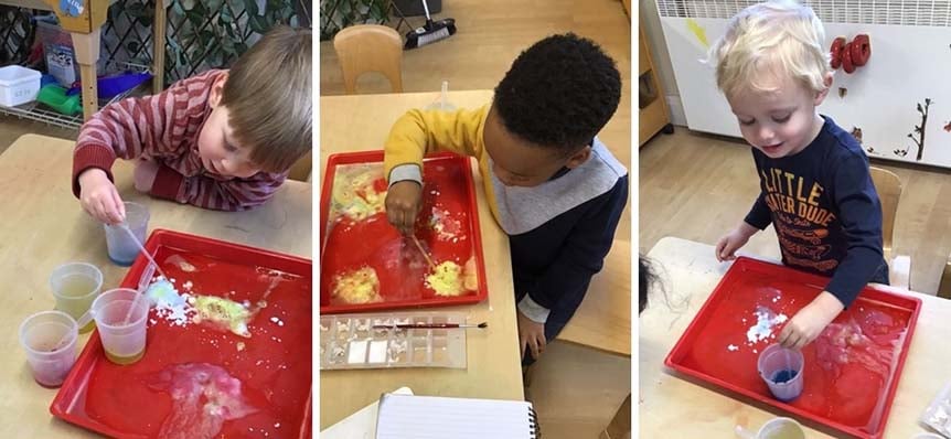 Kirby Muxloe Nursery Preschool Science Experiment