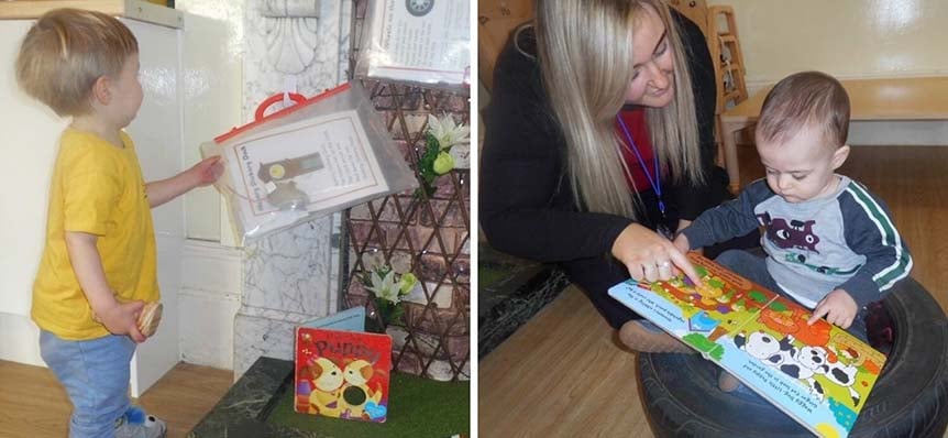 The Laurels Nursery Book Corner