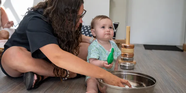 Baby at a nursery