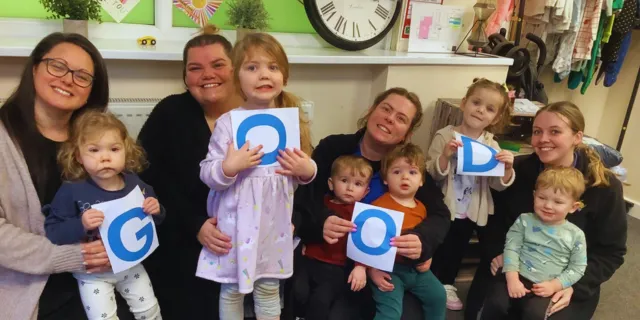Kiddi Caru Day Nursery in Fareham celebrates Ofsted Good!