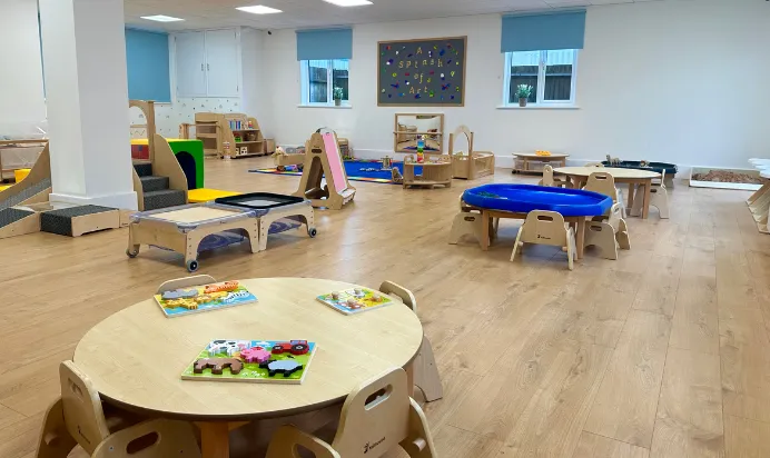 Playroom at Pippa's House Nursery in Aldershot