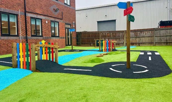 Nursery garden at Pippa's House Nursery in Aldershot